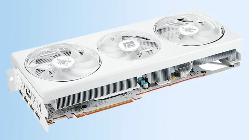 PowerColor Spectral White Edition RX 7800 XT Hellhound'u Duyurdu