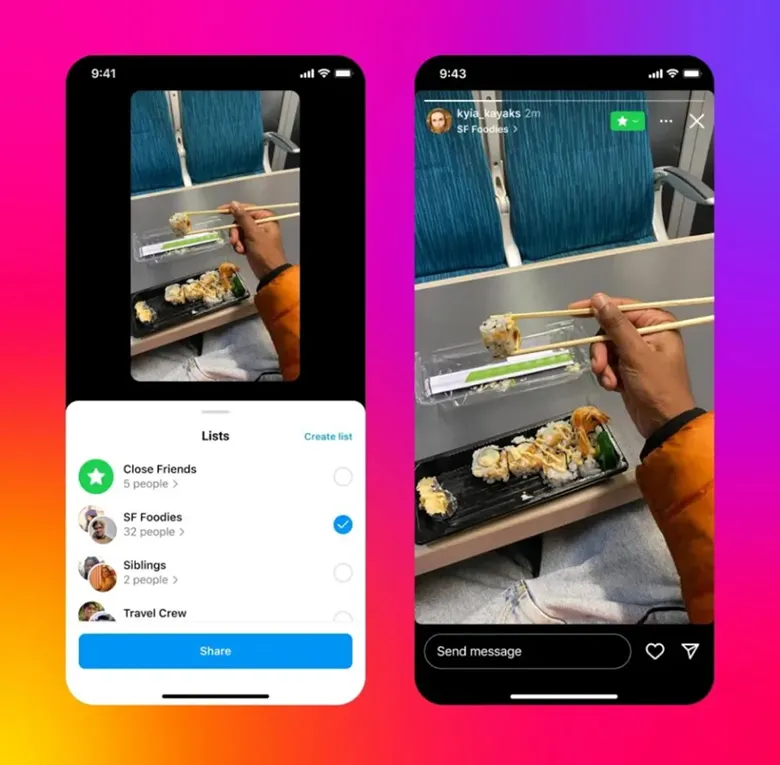 Instagram, Hikaye Paylaşımında Arkadaş Grupları Oluşturma Özelliğini Test Ediyor