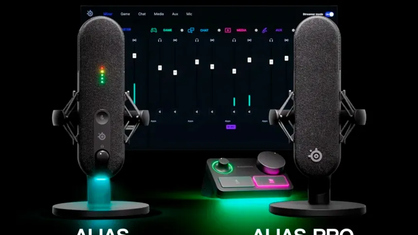 Steelseries Alias Oyun Mikrofonlarını Tanıttı