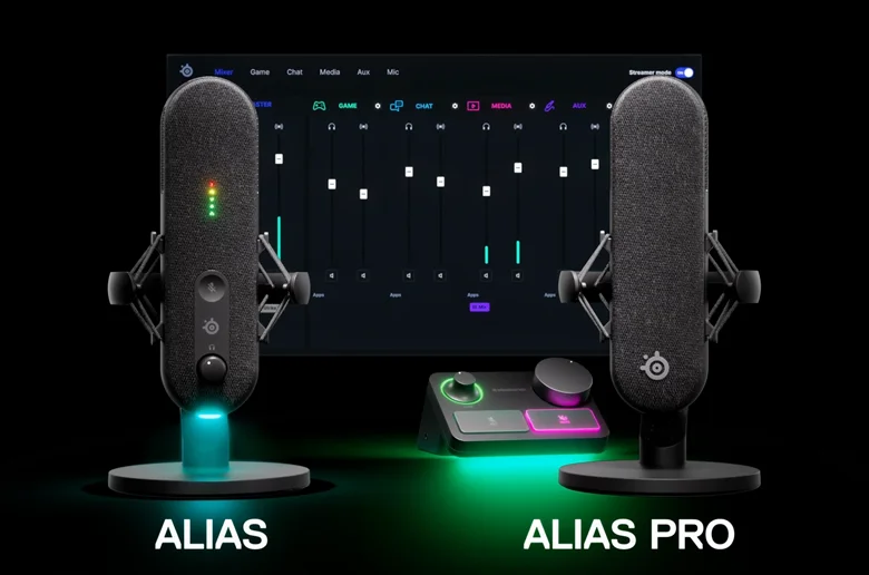 Steelseries Alias Oyun Mikrofonlarını Tanıttı Steelseries Alias Oyun Mikrofonlarını Tanıttı