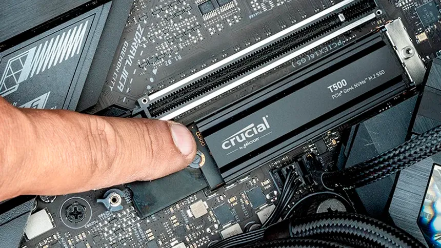 Crucial Yeni T500 Gen 4 NVMe SSD'yi Piyasaya Sürüyor