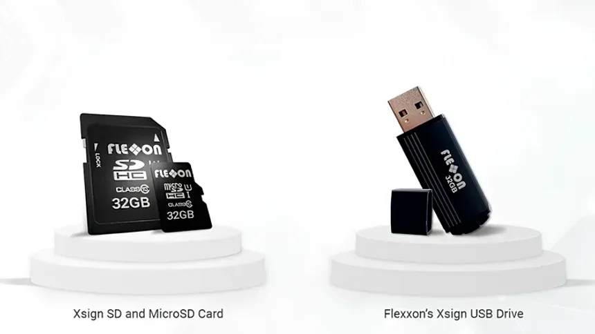 Flexxon, USB ve microSD Kartlarda Fiziksel Güvenlik Anahtarı Xsign'ı Duyurdu