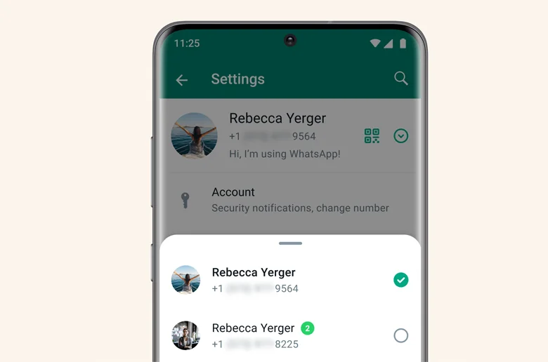 WhatsApp'a Çoklu Hesap Özelliği Geliyor WhatsApp'a Çoklu Hesap Özelliği Geliyor