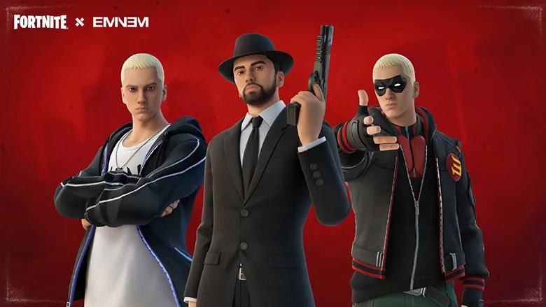 Fortnite'ın Eminem ile İşbirliği Fortnite'ın Eminem ile İşbirliği