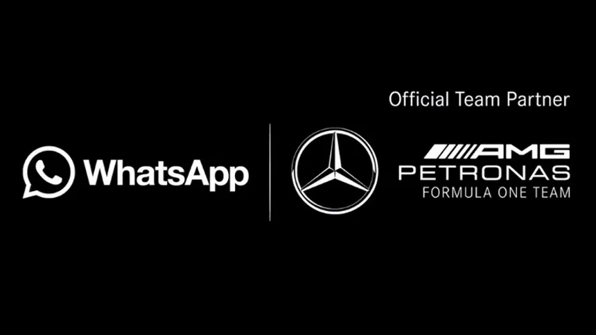 WhatsApp, Mercedes F1 Takımı ile Yeni Sponsorluk Anlaşmasını Duyurdu