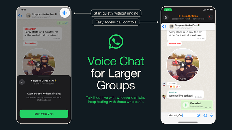 WhatsApp, Discord Benzeri Yeni Sesli Sohbet Özelliği Duyurdu