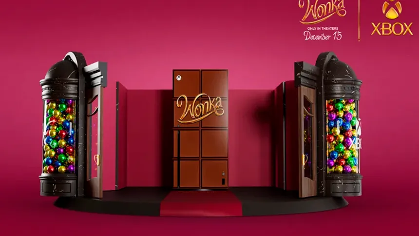 Xbox İlk Resmi Yenilebilir Kumandasını ve Wonka'dan İlham Alan Çikolatalı Konsolunu Üretti