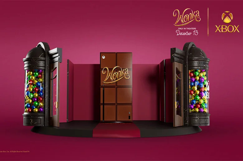 Xbox İlk Resmi Yenilebilir Kumandasını ve Wonka'dan İlham Alan Çikolatalı Konsolunu Üretti