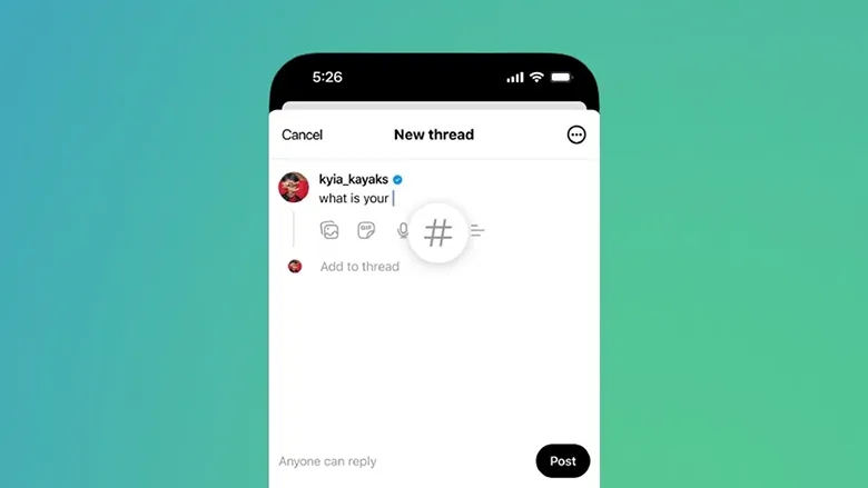 Threads, Hashtag Özelliğini Kullanıma Sundu!