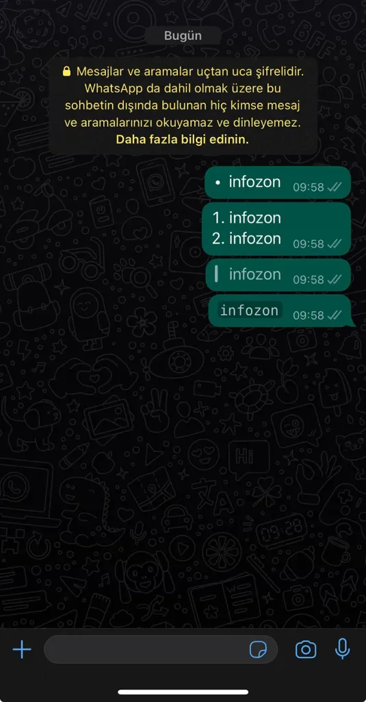 WhatsApp'a Yeni Metin Format Seçenekleri Geldi, Nasıl Yapılır?