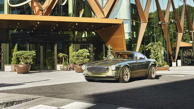 Volvo, Sadece 1 Adet Ürettiği P1800 Cyan GT Modelini Tanıttı