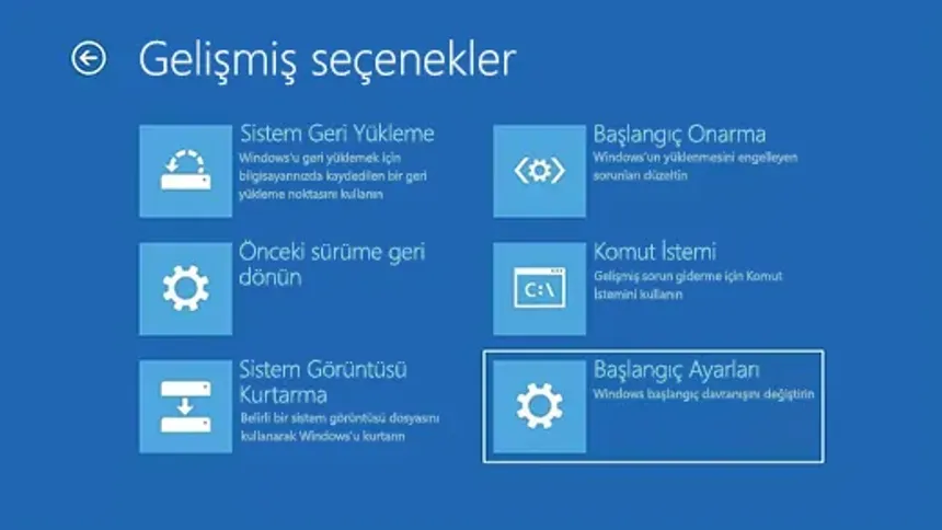 Bilgisayarınızı Güvenli Modda Nasıl Başlatırsınız?