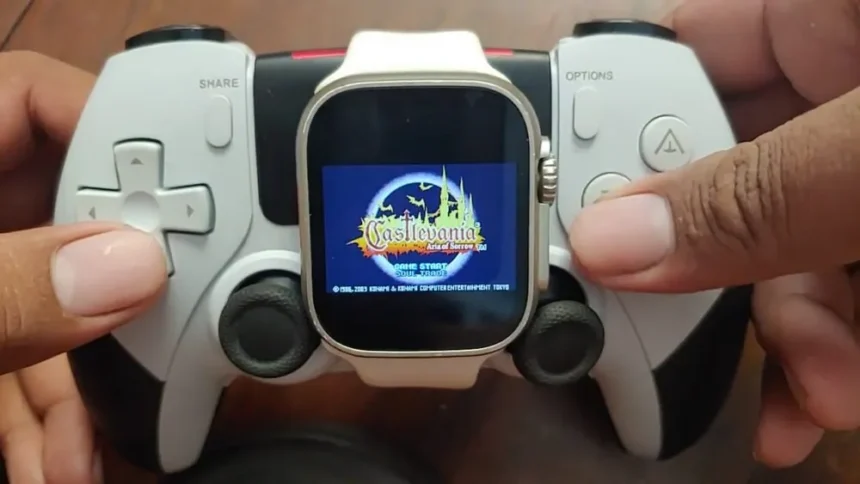 Reddit Kullanıcısı Apple Watch Ultra’da Android ile Game Boy Advance Oyunları Çalıştırdı