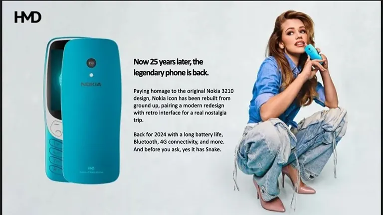 Nokia 3210 Efsanesi Yeniden Başlıyor Nokia 3210 Efsanesi Yeniden Başlıyor