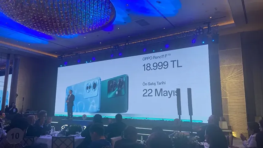 OPPO, Reno11 F 5G Türkiye'de Tanıtıldı: Fiyatı Ne Kadar?