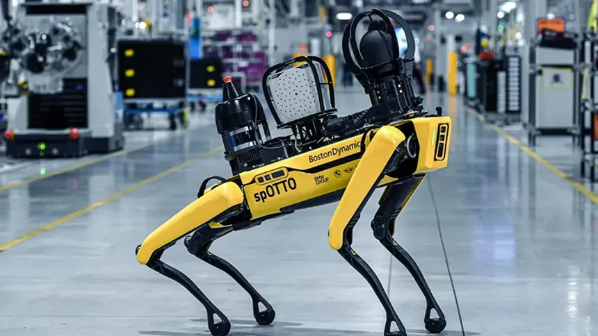 BMW, Motor Fabrikasında Robot Köpek Kullandığını Açıkladı