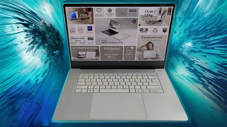 MacBook'a Rakip Geliyor: Asus, ZenBook S 16 Modelini Tanıttı!