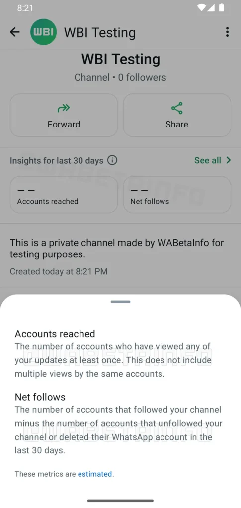 WhatsApp'tan Kanal Yöneticileri İçin Yeni Özellik: Performans Analizi Yapabilecekler WhatsApp'tan Kanal Yöneticileri İçin Yeni Özellik: Performans Analizi Yapabilecekler