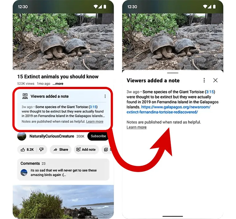 YouTube, Yalan Yanlış Bilgiler Veren Videoları İfşalayacak Yeni Bir Özellik Test Ediyor! YouTube, Yalan Yanlış Bilgiler Veren Videoları İfşalayacak Yeni Bir Özellik Test Ediyor!