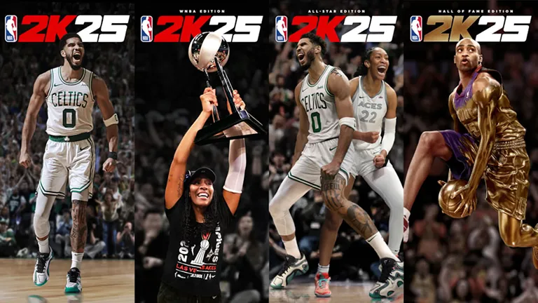 NBA 2K25’in Çıkış Tarihi Açıklandı: Jayson Tatum ve A’ja Wilson Kapakta!
