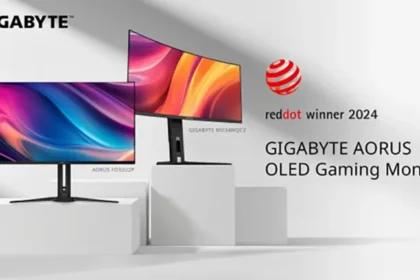 GIGABYTE’ın Yeni OLED Monitörleri Red Dot Ödülü Kazandı!