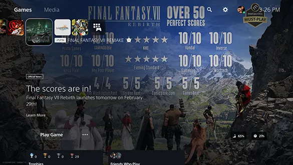 PlayStation 5 Kullanıcı Arayüzü Güncellemesi Ana Ekranda Reklamlar Çıkacak PlayStation 5 Kullanıcı Arayüzü Güncellemesi Ana Ekranda Reklamlar Çıkacak