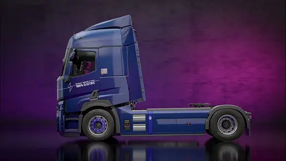 Renault, 600 Kilometre Menzilli Elektrikli TIR’ını Tanıttı