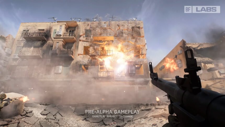 Yeni Battlefield Oyunu, Eski Tarz Yok Edilebilir Ortamları Geri Getiriyor Yeni Battlefield Oyunu, Eski Tarz Yok Edilebilir Ortamları Geri Getiriyor