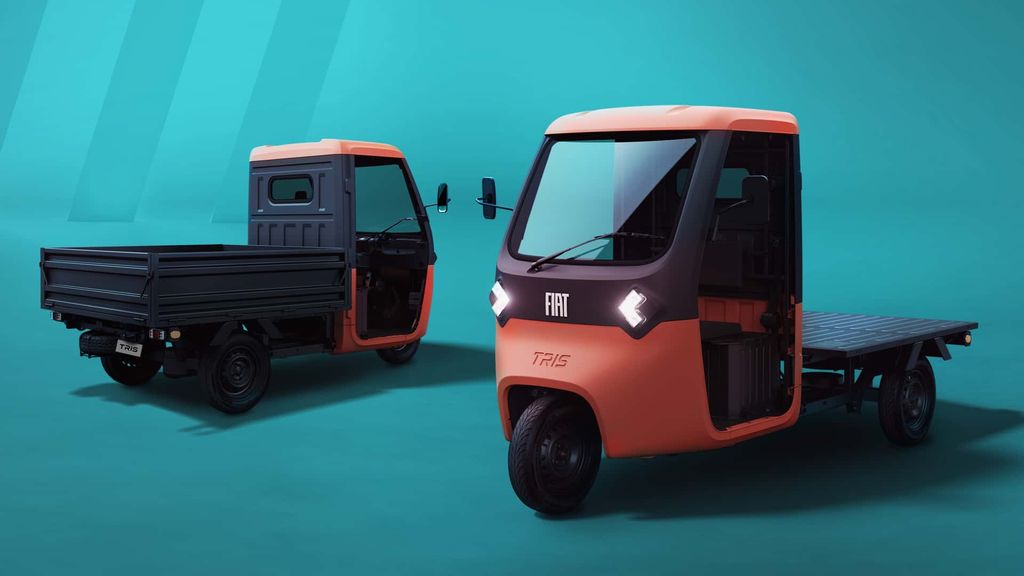 Fiat'ın Üç Tekerlekli Elektrikli Teslimat Aracı Tanıtıldı