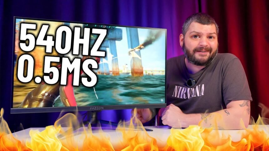 Fazeon X27F540 : 540Hz ile Oyunculara Yeni Bir Deneyim Sunuyor