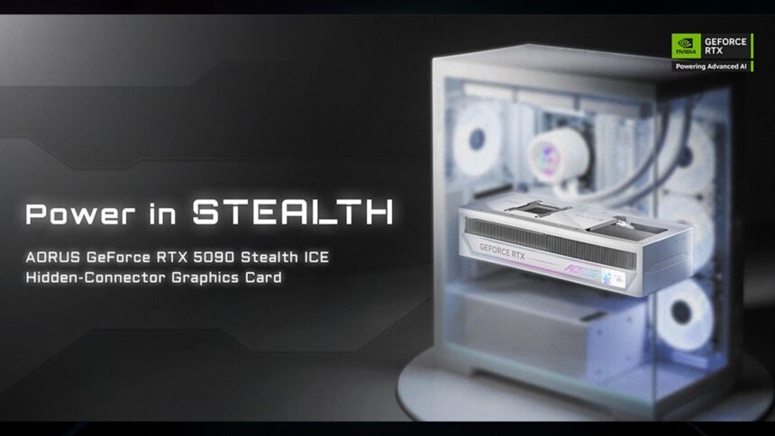 AORUS RTX5090 STEALTH ICE Ekran Kartı Duyuruldu