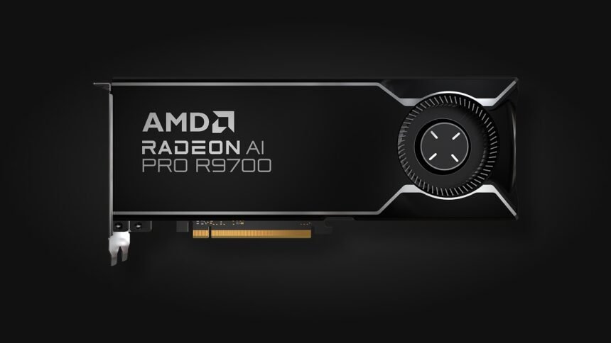 AMD Radeon AI PRO R9700 Resmen Tanıtıldı: AI İçin Performans Hamlesi