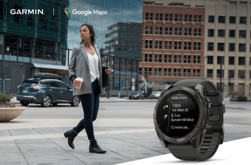 Google Maps, Garmin akıllı saatlere resmen geldi Google Maps, Garmin akıllı saatlere resmen geldi
