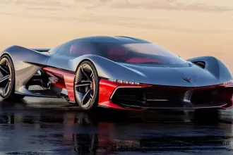 GM,  Corvette Concept Geleceğin Tasarımını Gözler Önüne Serdi!