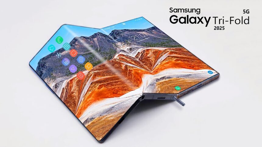 Samsung’un İlk Üç Katlanır Telefonu Galaxy Z TriFold Ekim’de Geliyor Samsung’un İlk Üç Katlanır Telefonu Galaxy Z TriFold Ekim’de Geliyor